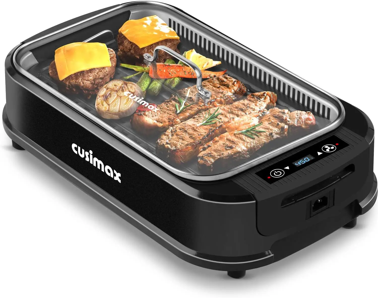 CUSIMAX 1800W Electric Smokeless Grill