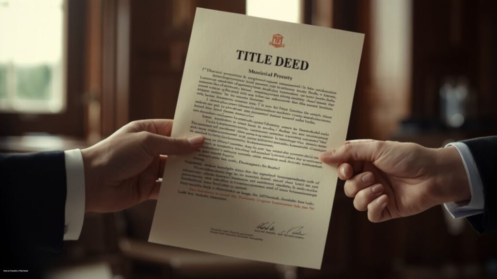 How to Transfer a Title Deed