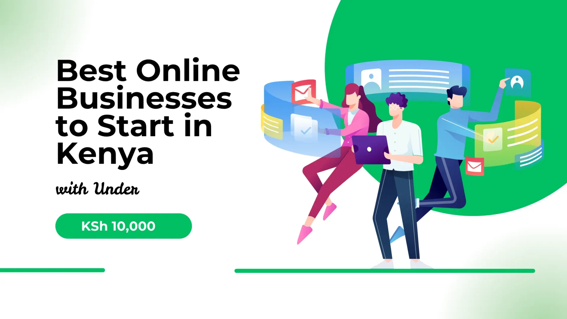 Best Online Businesses to Start in Kenya with Under KSh 10,000